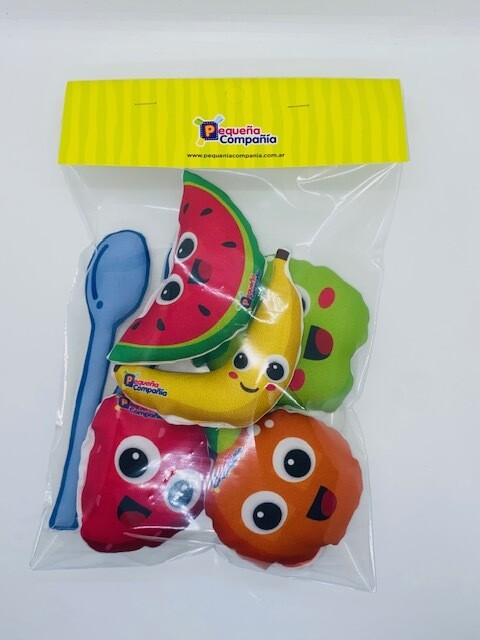 Set de frutas de tela