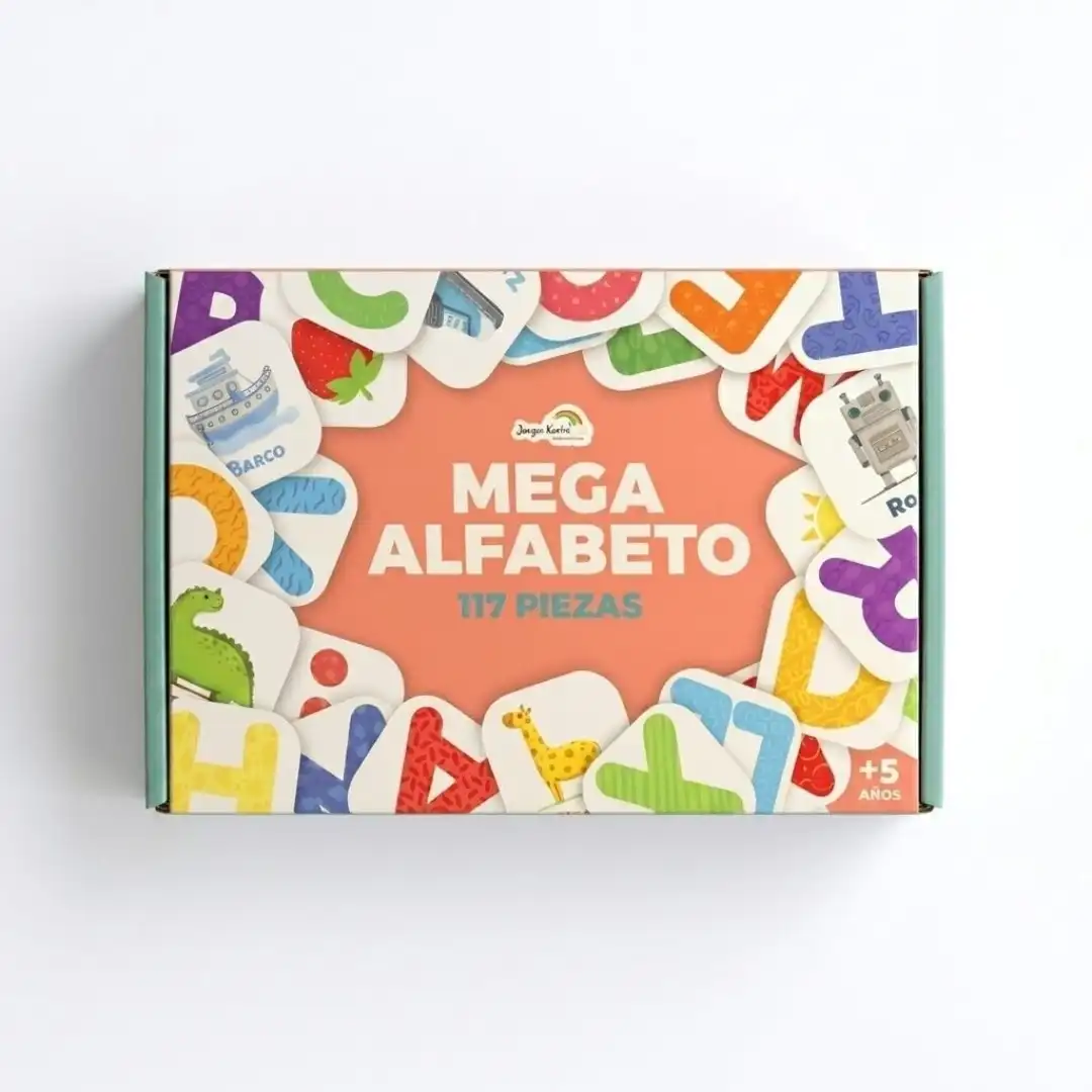 Mega alfabeto de colores