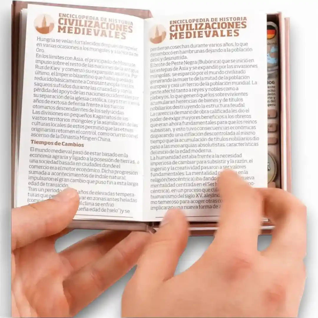 Luminias Civilizaciones Medievales Juego De Cartas Enciclopédico - Nueva versión CLAP! - Imagen 4