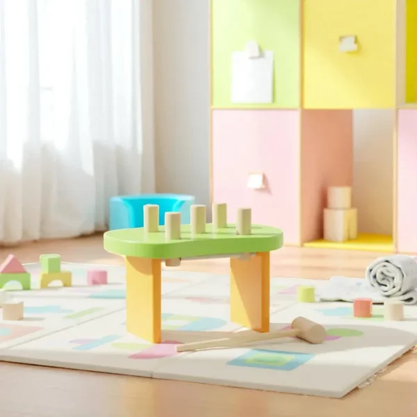 Banquito de descarga de madera - Imagen 4