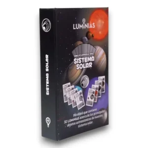 Luminias Sistema Solar juego de cartas enciclopédico Nueva presentacion Clap