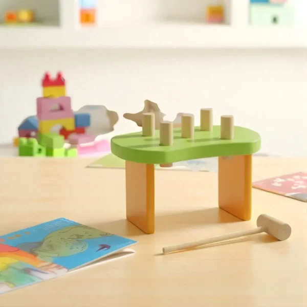 Banquito de descarga de madera - Imagen 6