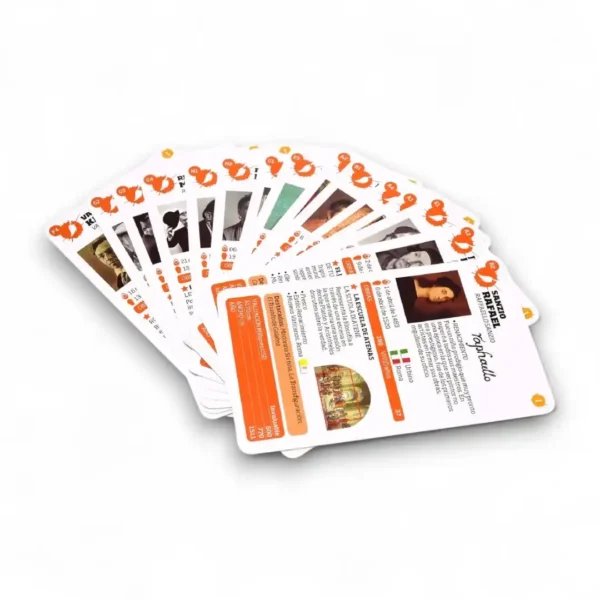 Luminias Arts vol I juego de cartas enciclopédico nueva presentación CLAP!