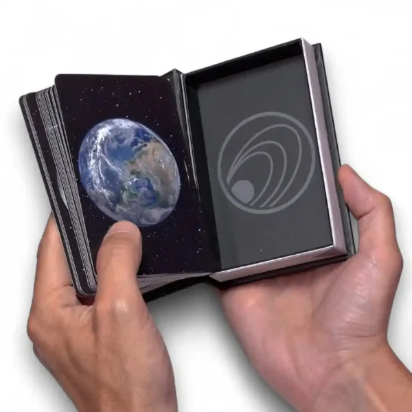 Luminias Sistema Solar juego de cartas enciclopédico Nueva presentacion Clap! - Imagen 7