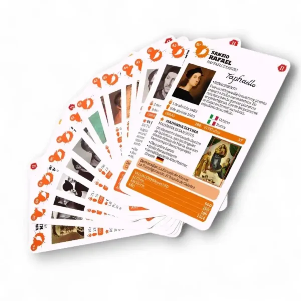 Luminias Arts Pintores Volumen 2 Juego de Cartas nueva presentación CLAP!