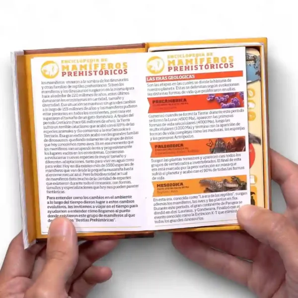 Luminias - Mamíferos Prehistóricos - Juego de cartas Enciclopédico nueva presentación CLAP!