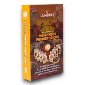 Luminias - Mamíferos Prehistóricos - Juego de cartas Enciclopédico nueva presentación CLAP!