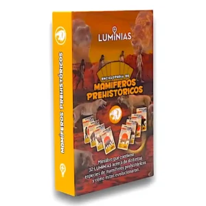Luminias - Mamíferos Prehistóricos - Juego de cartas Enciclopédico nueva presentación CLAP!