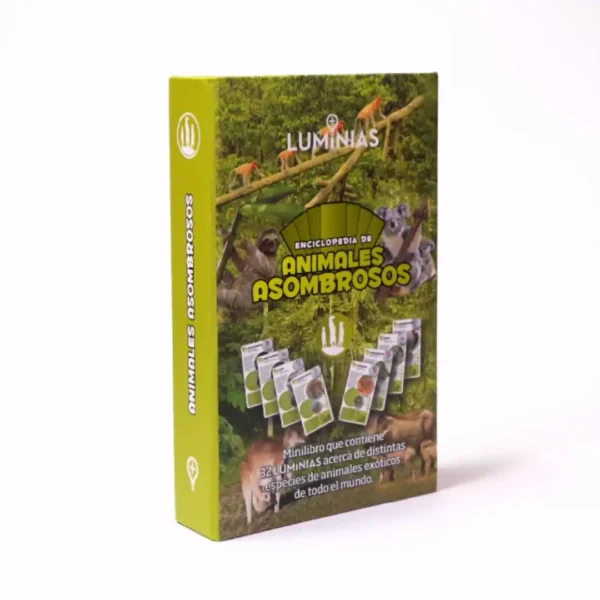 Luminias Animales Asombrosos Juego De Cartas Enciclopédico nueva presentación CLAP!