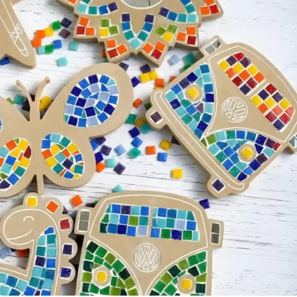 Kit de mosaiquismo para pequeños artistas - Minivan