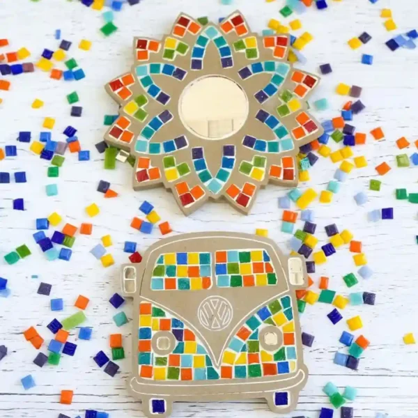 Kit de mosaiquismo para pequeños artistas - Minivan