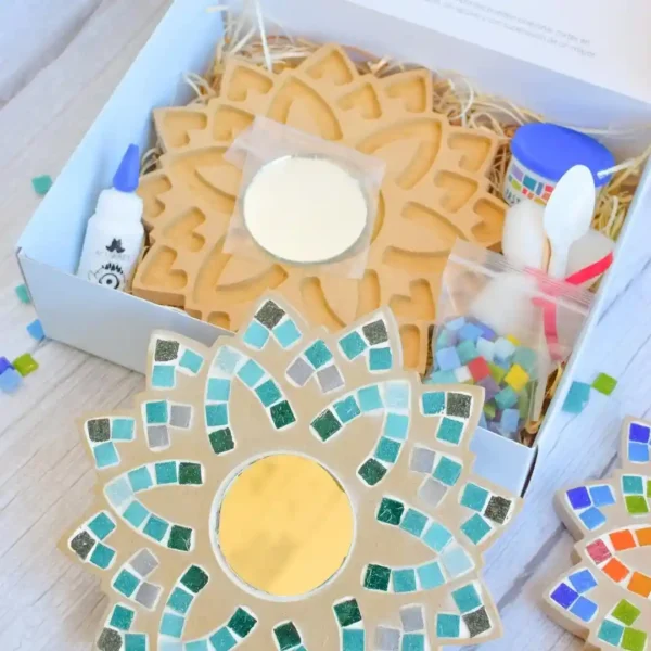 Kit de mosaiquismo para pequeños artistas - Mandala