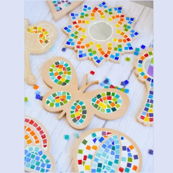 Kit de mosaiquismo para pequeños artistas - Mariposa