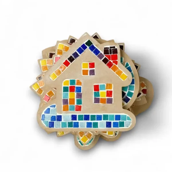 Kit de mosaiquismo para pequeños artistas - Casita