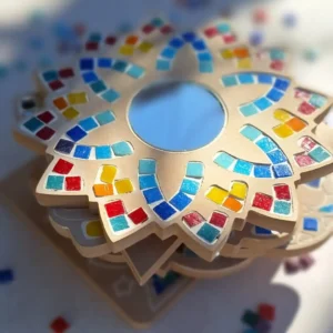 Kit de mosaiquismo para pequeños artistas - Mandala