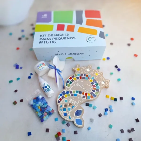 Kit de mosaiquismo para pequeños artistas - Sirena