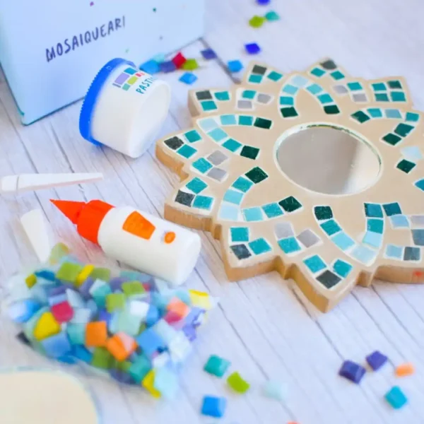 Kit de mosaiquismo para pequeños artistas - Mandala