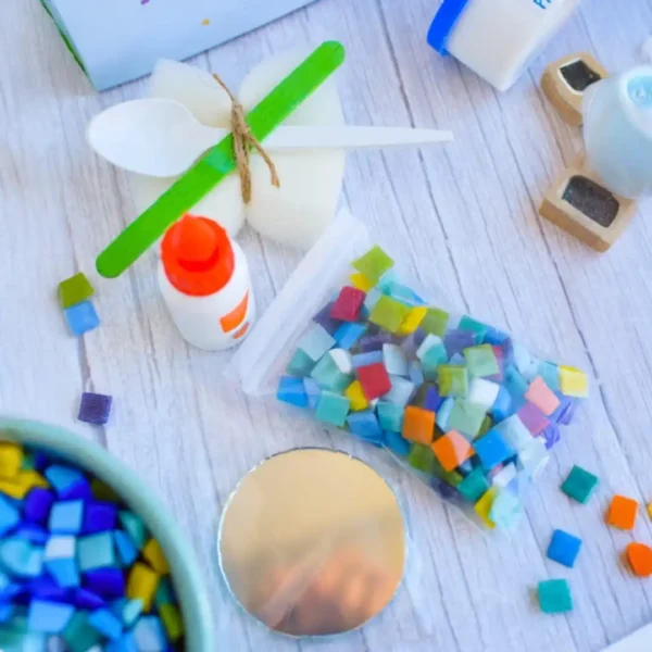 Kit de mosaiquismo para pequeños artistas - Iguana