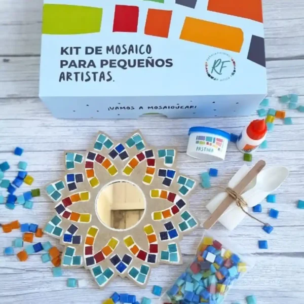 Kit de mosaiquismo para pequeños artistas - Mandala