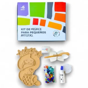 Kit de mosaiquismo para pequeños artistas - Sirena
