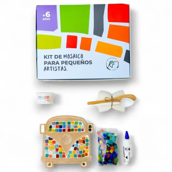 Kit de mosaiquismo para pequeños artistas - Minivan