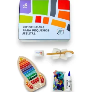 Kit de mosaiquismo para pequeños artistas - Cohete