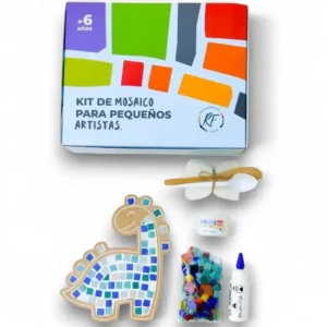 Kit de mosaiquismo para pequeños artistas - Dinosaurio
