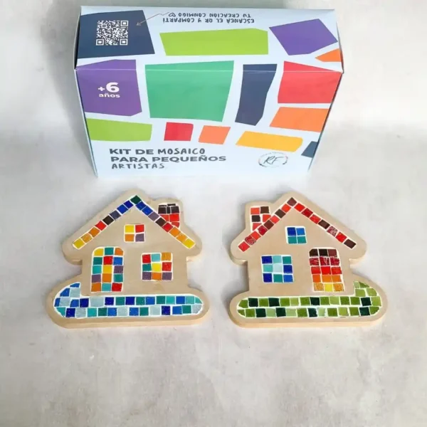 Kit de mosaiquismo para pequeños artistas - Casita