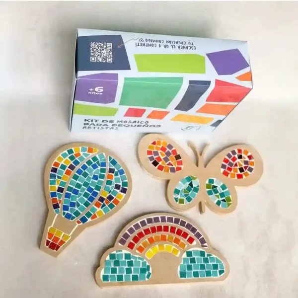 Kit de mosaiquismo para pequeños artistas - Mariposa