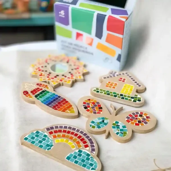 Kit de mosaiquismo para pequeños artistas - Mariposa