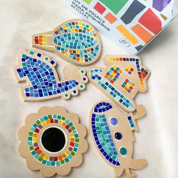 Kit de mosaiquismo para pequeños artistas - Dinosaurio