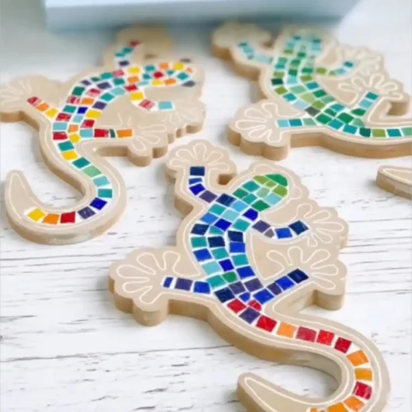 Kit de mosaiquismo para pequeños artistas - Iguana