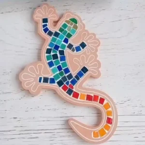 Kit de mosaiquismo para pequeños artistas - Iguana