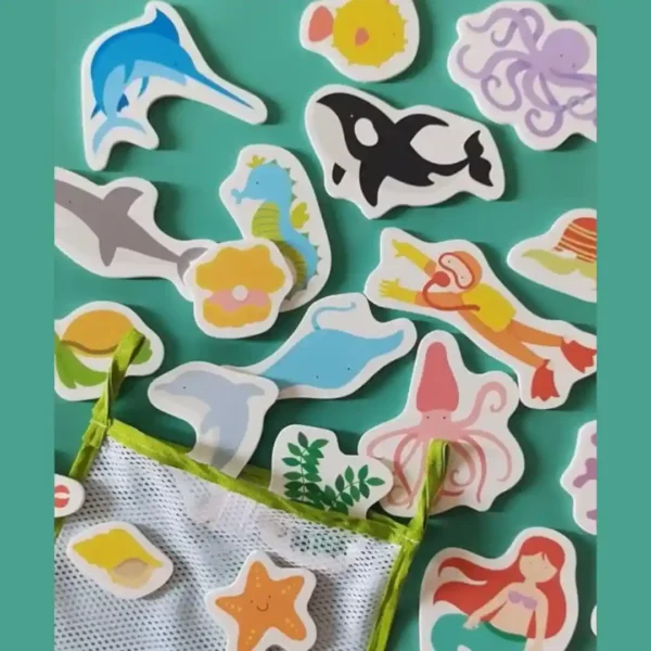 Fondo del mar al agua