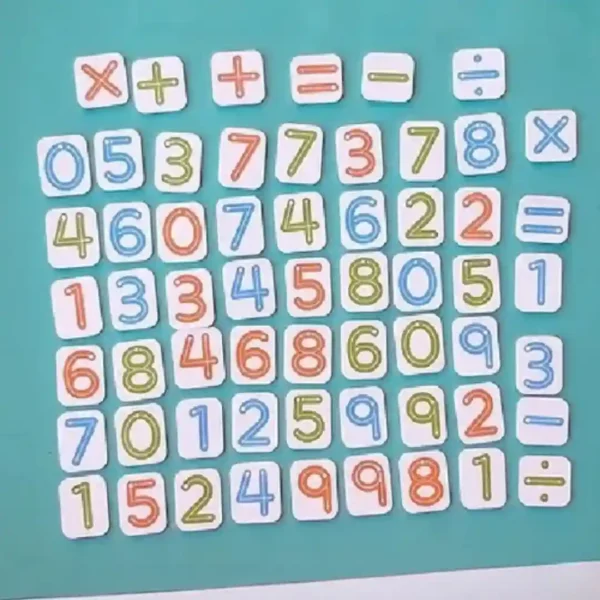 Números imantados