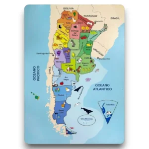 Encastre mapa argentina