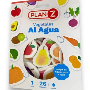 Vegetales al agua en bolsa de red