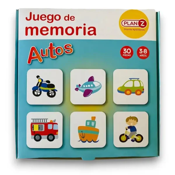 Memotest transportes juego de memoria