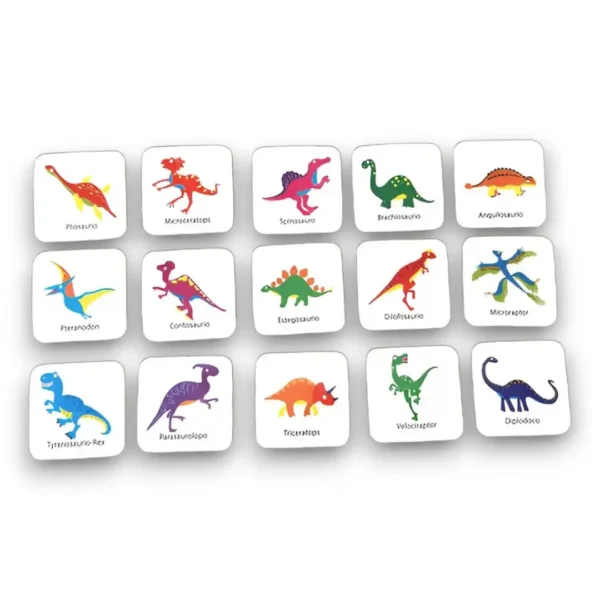 Memortest dinos juego de memoria