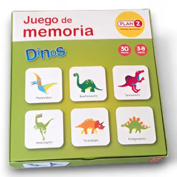Memortest dinos juego de memoria