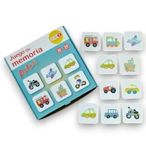 Memotest transportes juego de memoria