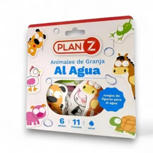 Animalitos de granja al agua