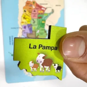 Encastre mapa argentina