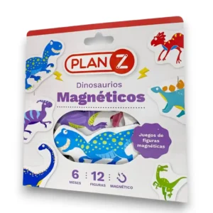 Dinos imantados en goma eva