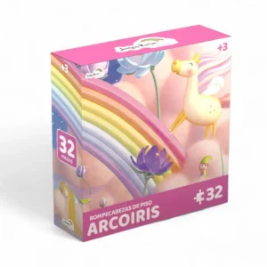 Romprcabezas de piso Arcoiris 32 piezas