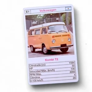 Naipes Match 4 Autos del 70 y 80