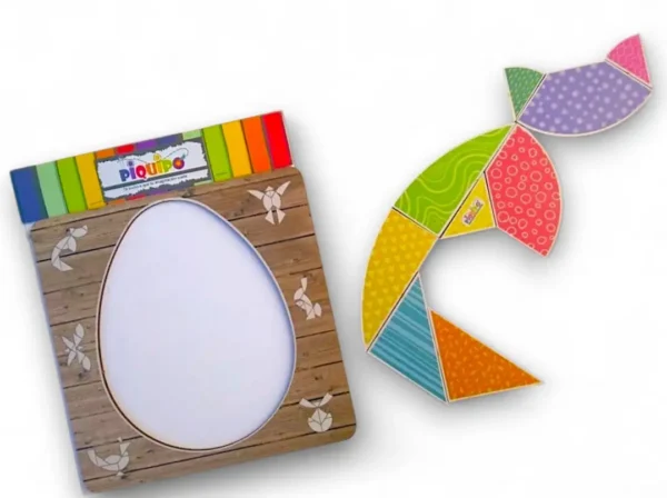 Tangram huevo de madera - Imagen 4