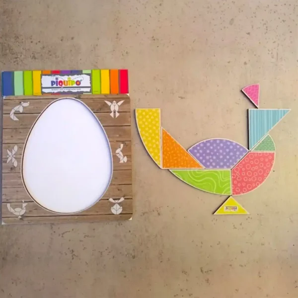 Tangram huevo de madera - Imagen 6
