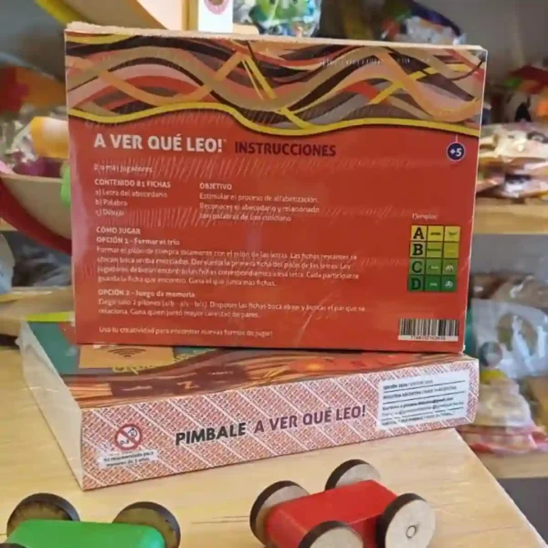 Juego didáctico A ver que leo PIMBALE - Imagen 7
