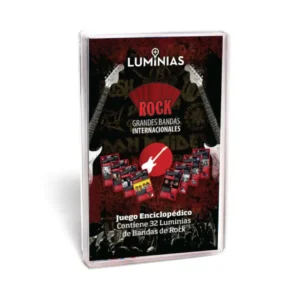 Luminias Grandes bandas del Rock nInteracional Juego De Cartas Enciclopédico